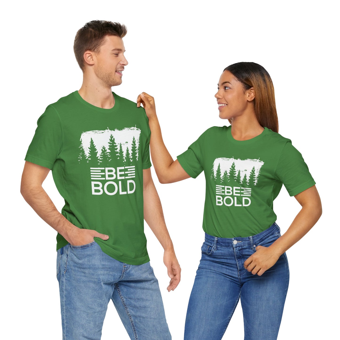 Motivational: Be Bold - Unisex Jersey Short Sleeve Tee - 12508