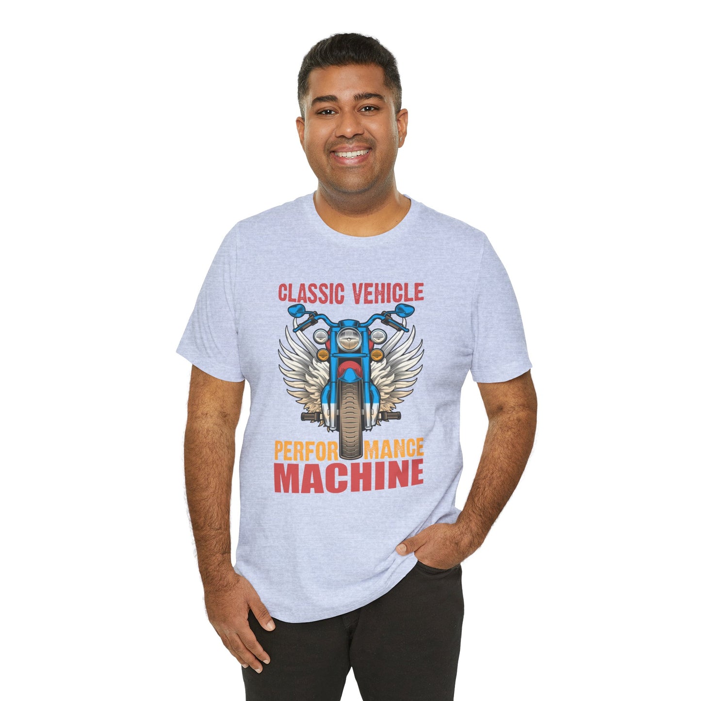 Classic Vehicle, Performance Machine - Unisex Jersey Short Sleeve Tee