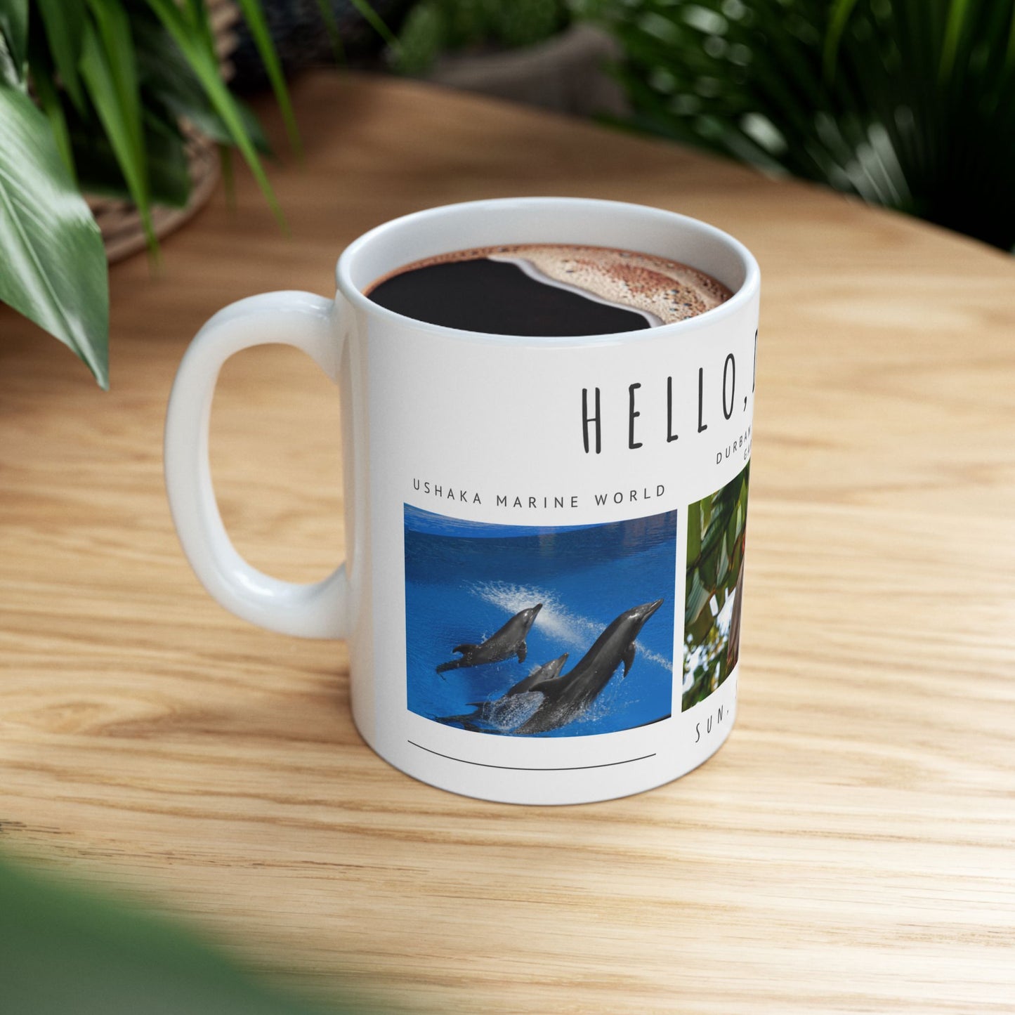 Hello Durban! Scenic Ceramic Mug - 11oz & 15oz - 12235