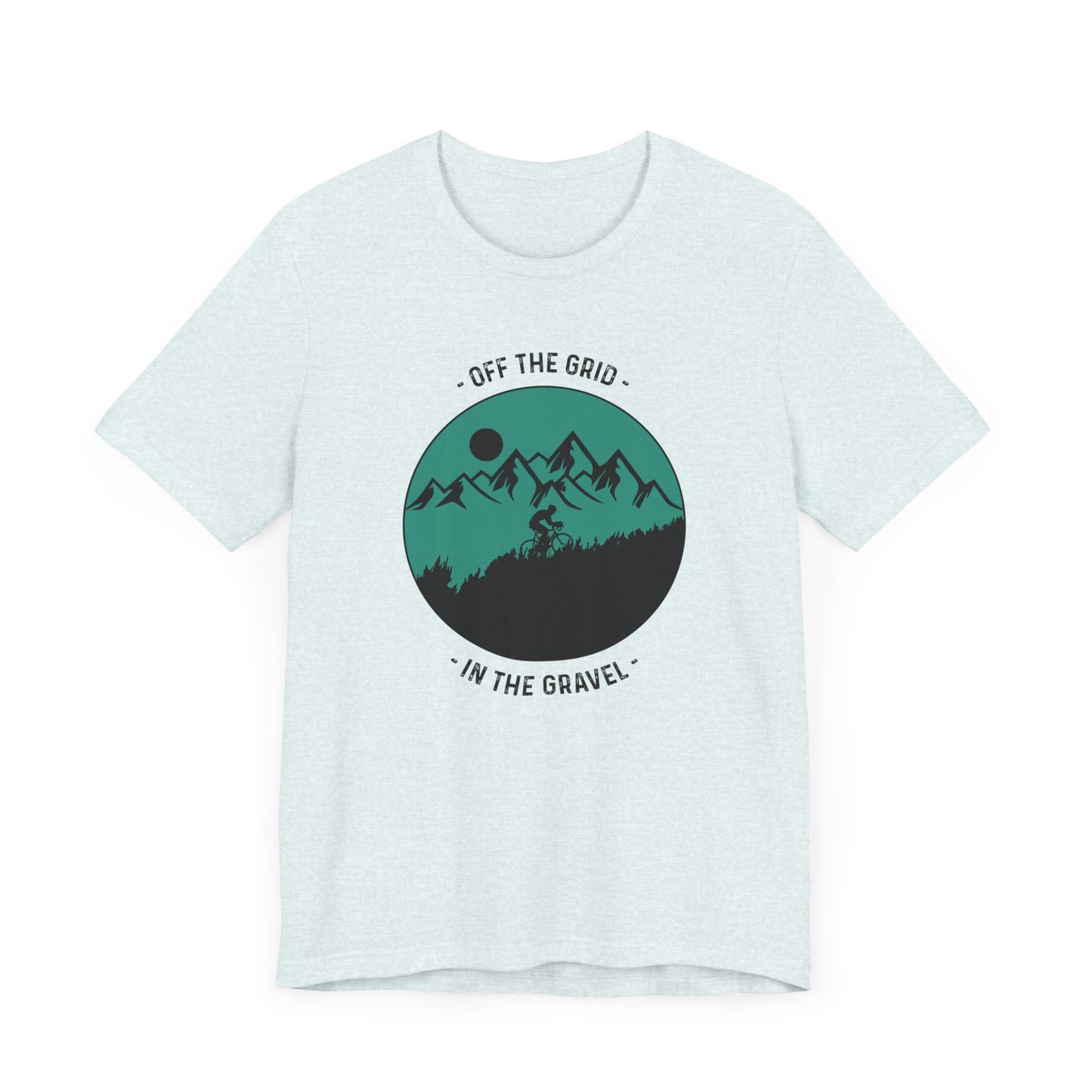 Bicycle: Off The Grid, In The Gravel - Unisex Jersey Short Sleeve Tee