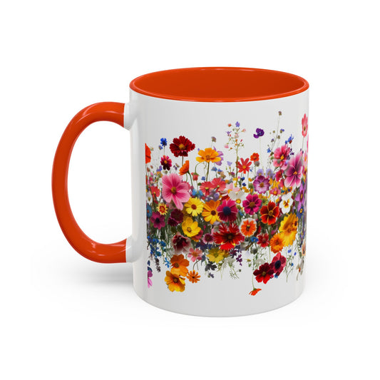 Wild Beauty in Every Petal - Colorful Mugs, 11oz - 10833