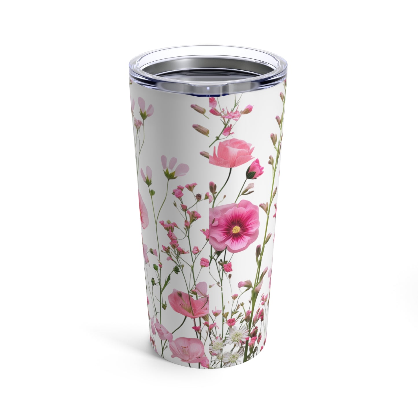 Pink Flowers - Tumbler 20oz