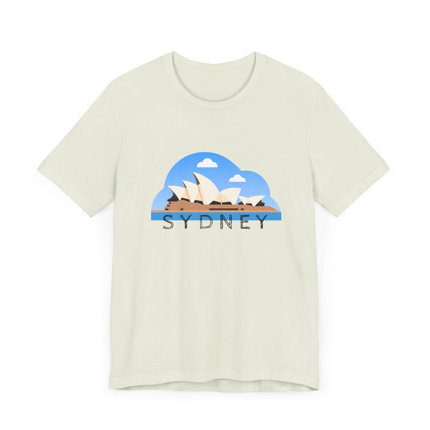 Sydney Graphic Unisex Jersey Tee - Coastal Vibes T-Shirt - 12044