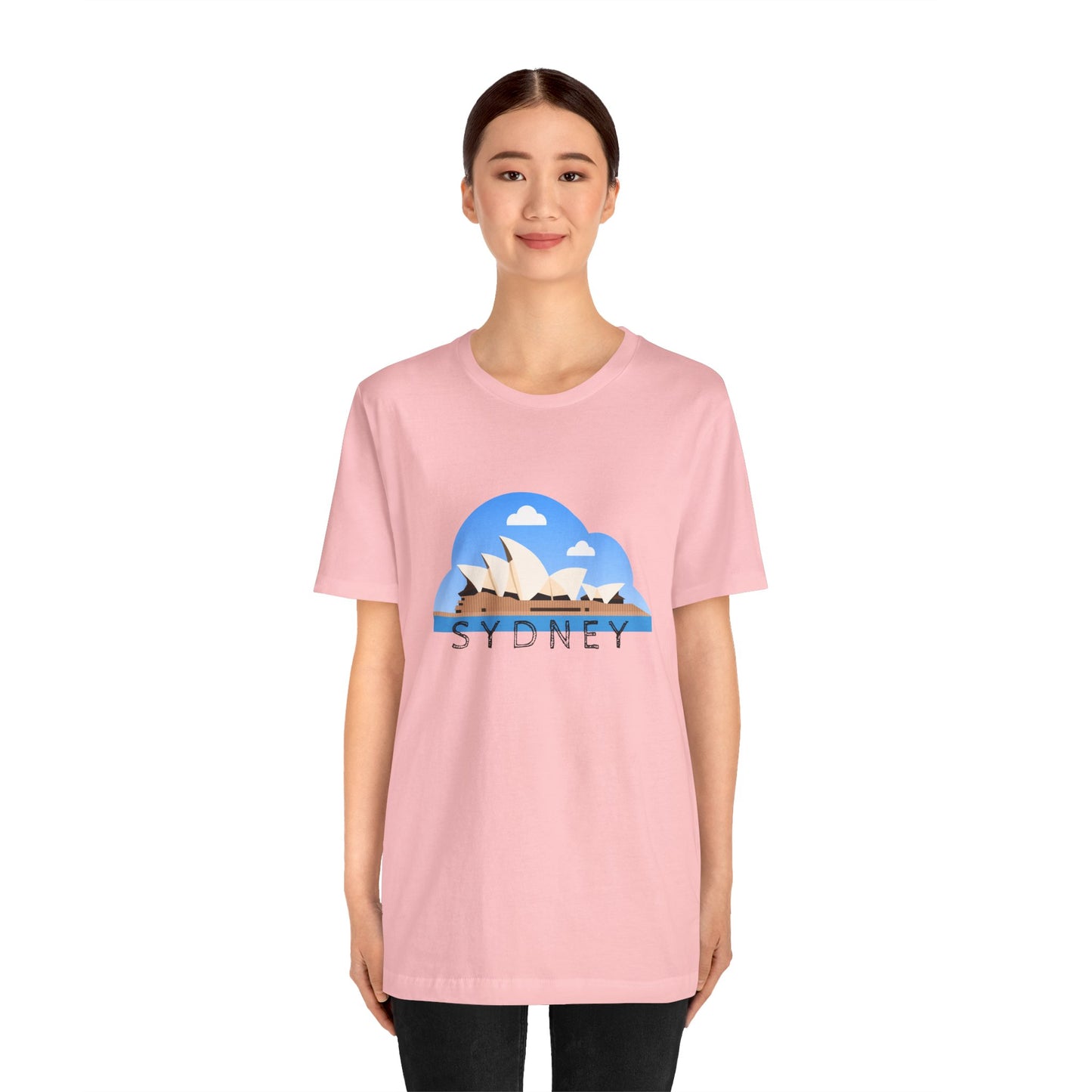 Sydney Graphic Unisex Jersey Tee - Coastal Vibes T-Shirt - 12044