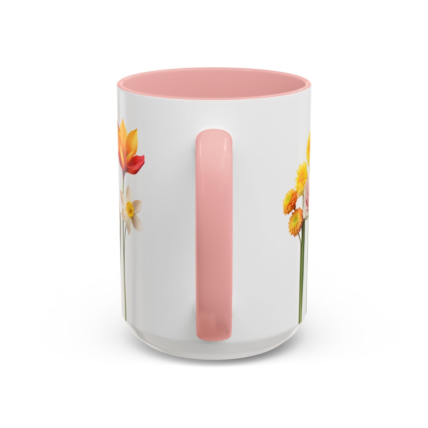 Bright Flowers - Accent Coffee Mug (11, 15oz) - 10400