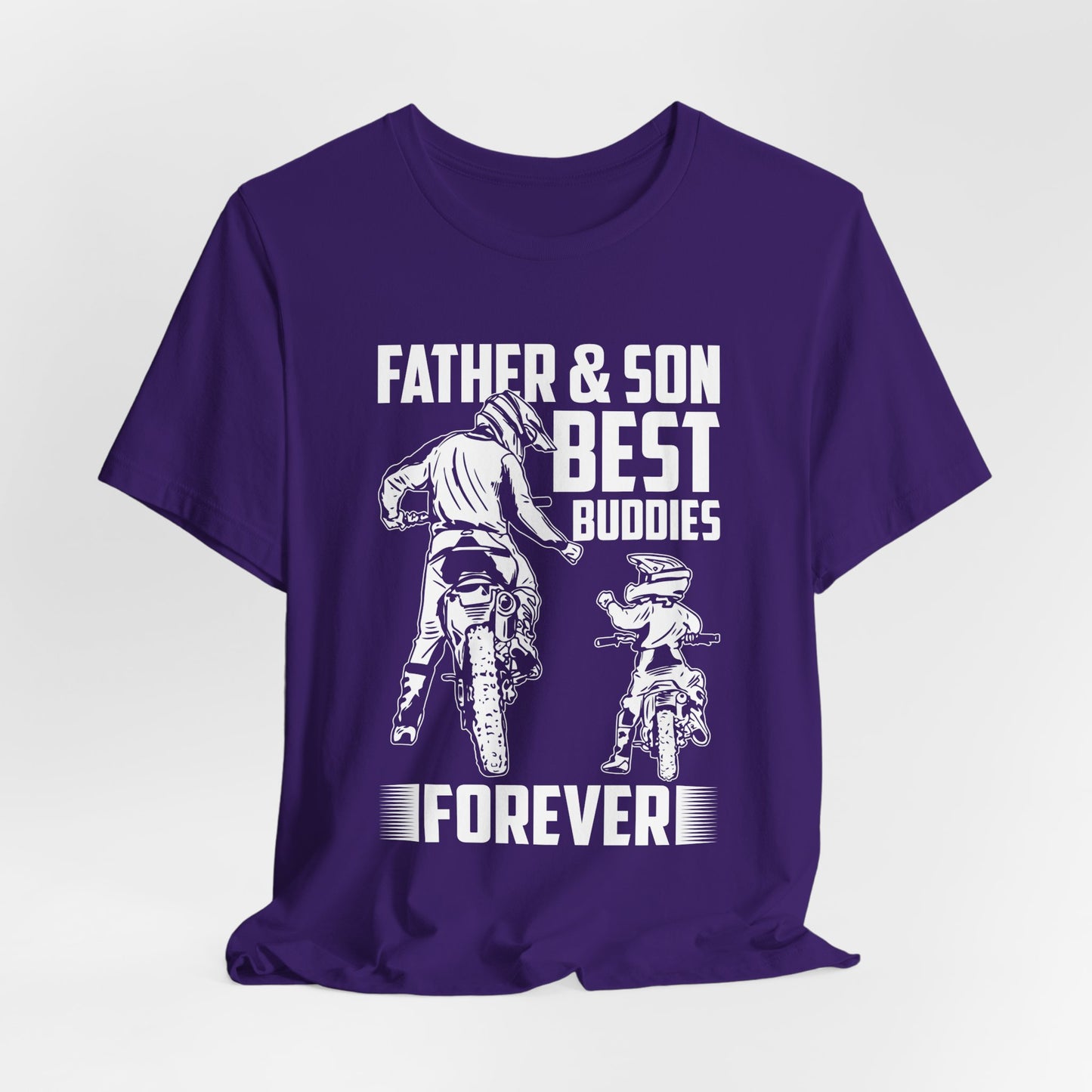 Father & Son, Best Buddies Forever - Unisex Jersey Short Sleeve Tee - 13710