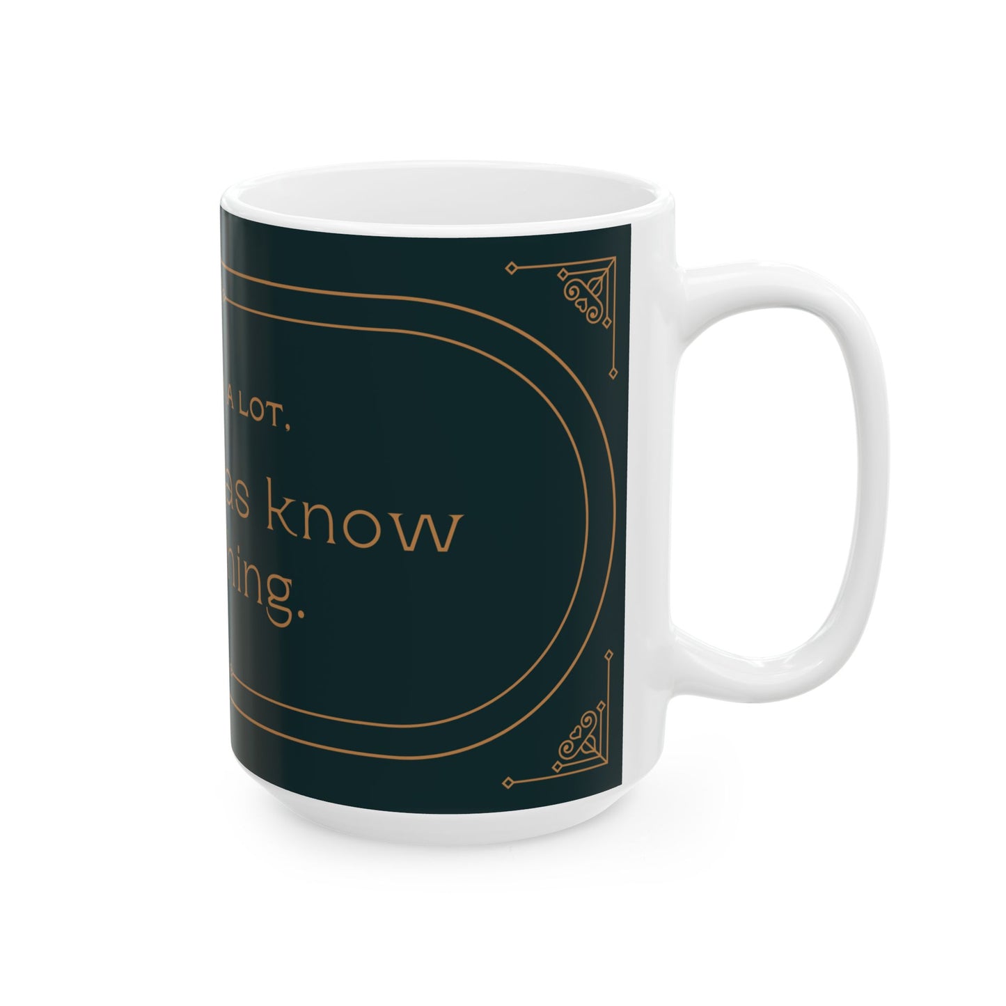 Grandpas Know Everything Ceramic Mug | Perfect Gift for Dads, Father's Day, Birthdays, Coffee Lovers, Funny Mugs - 14067