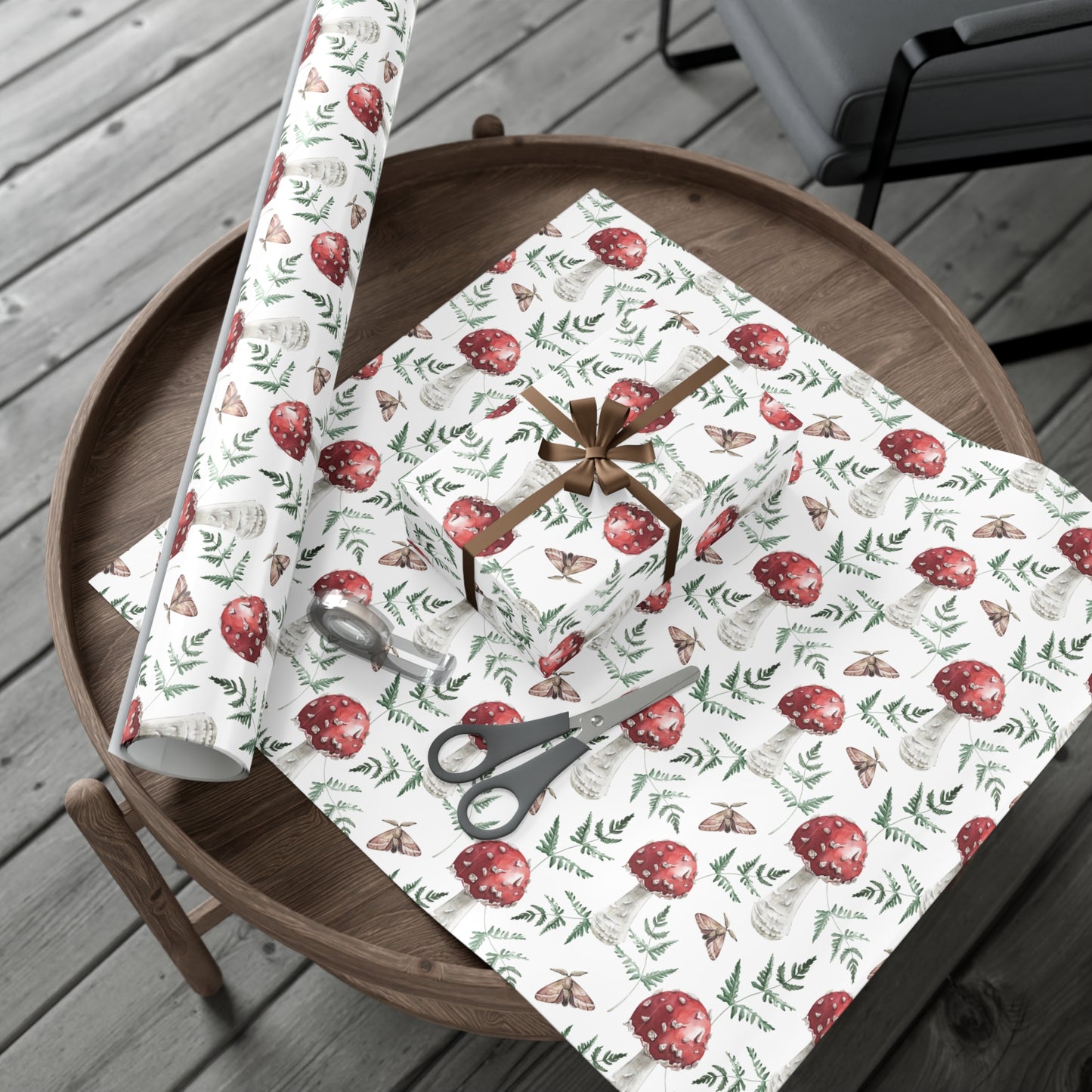 Red Mushroom - Gift Wrap Papers - 10242