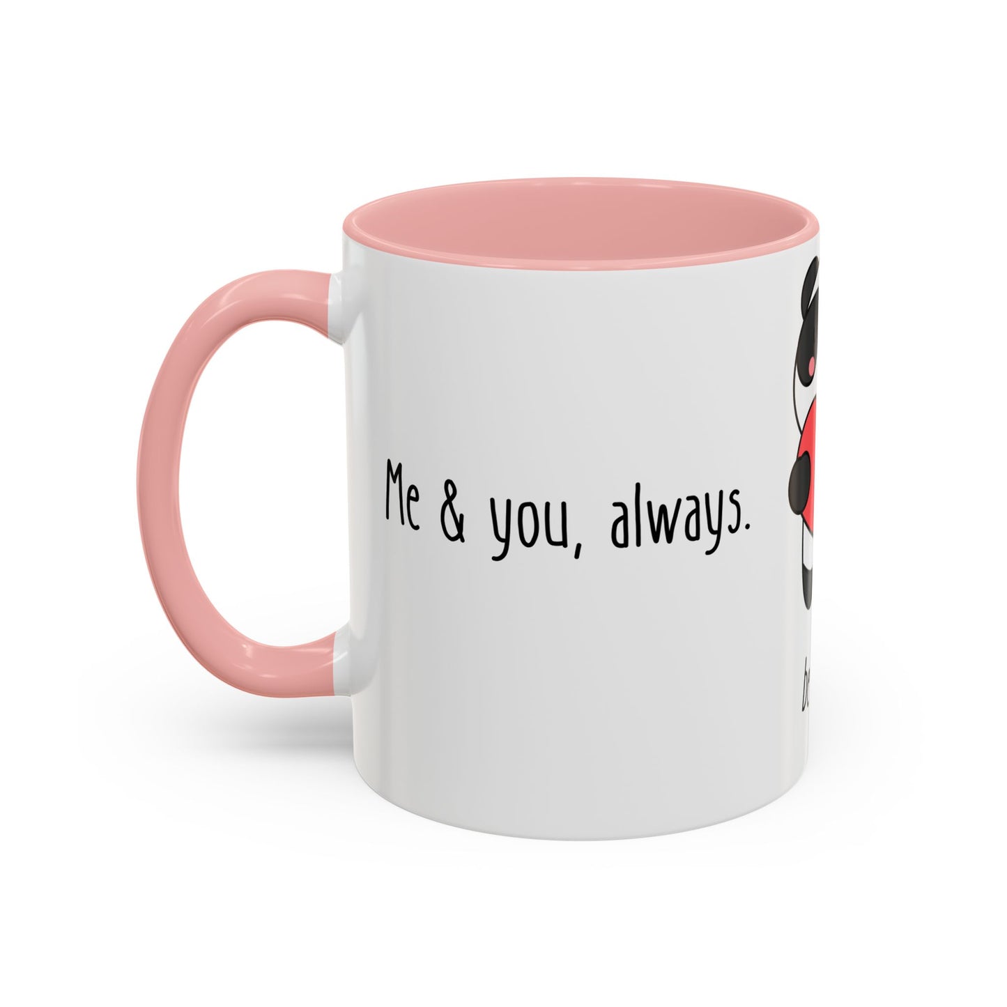 Panda, Be Mine - Accent Coffee Mug (11, 15oz) - 11431