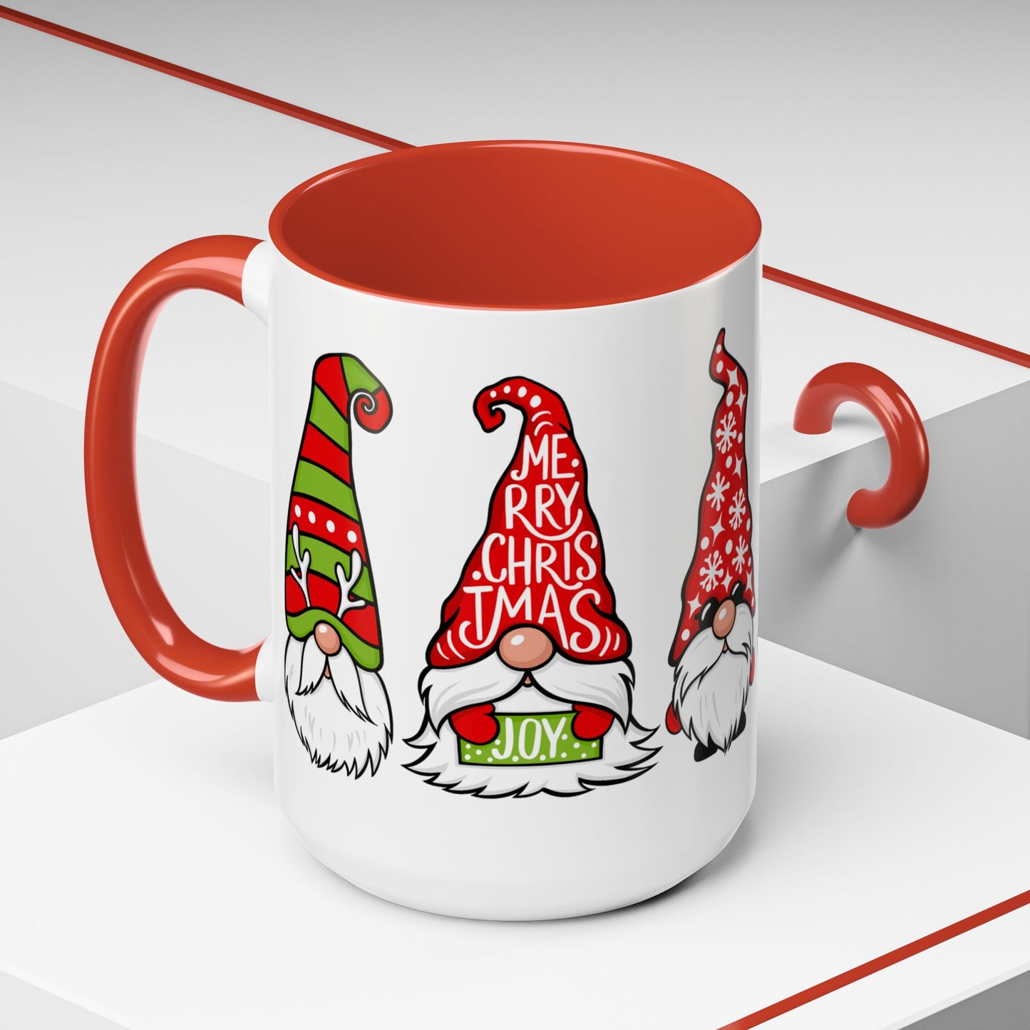 Christmas Gnome - Accent Coffee Mug (11, 15oz) - 10358