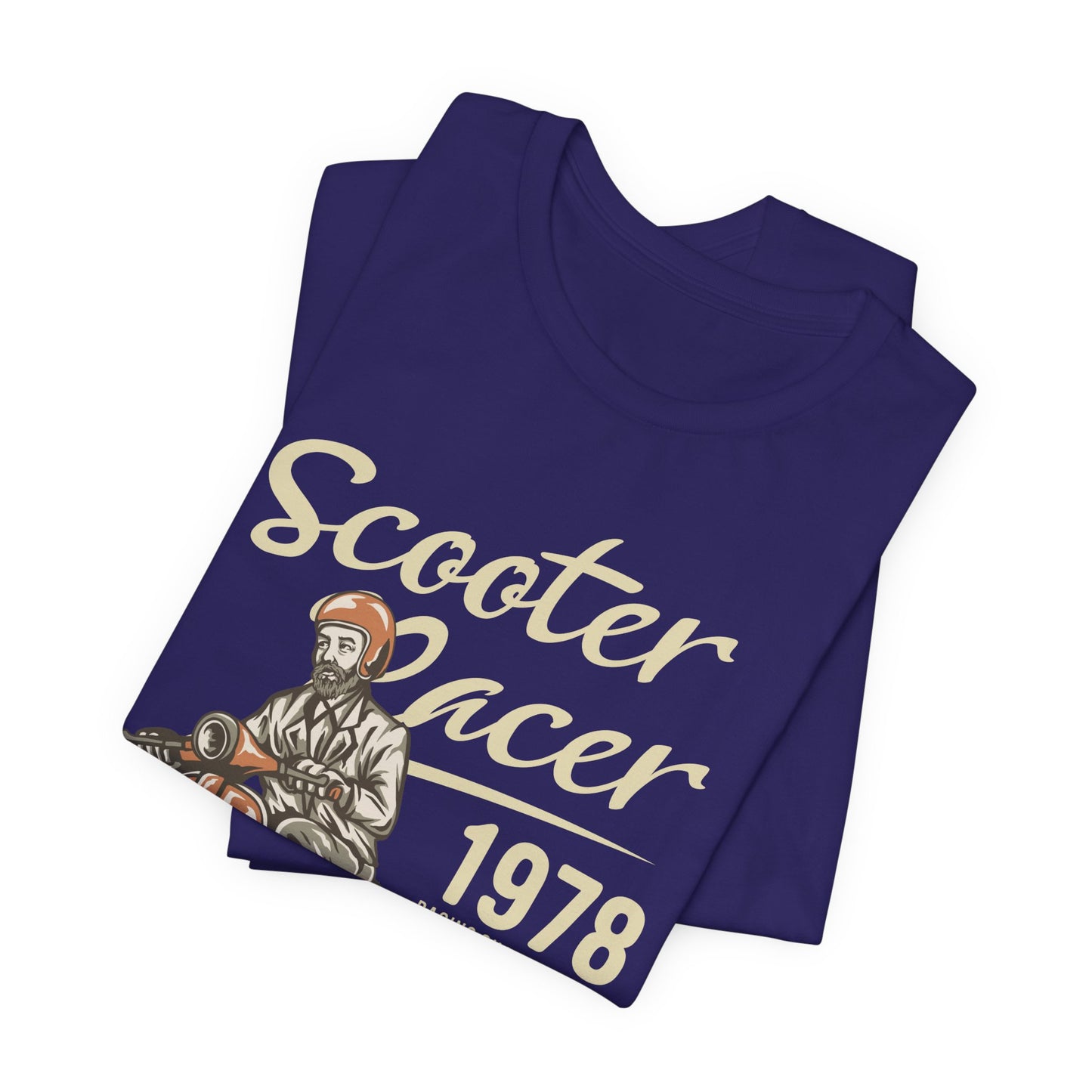 Scooter Racer - Unisex Jersey Short Sleeve Tee - 13376