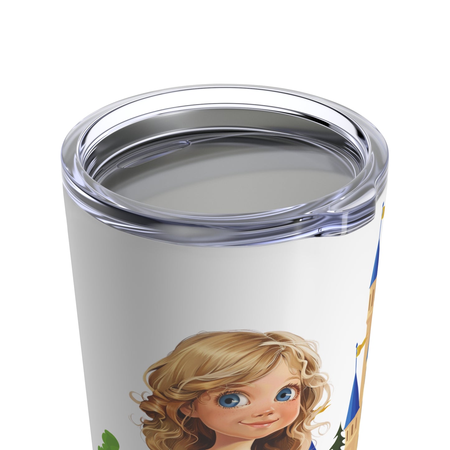 Blue Dress Princess, Royal Finesse - Tumbler 20oz