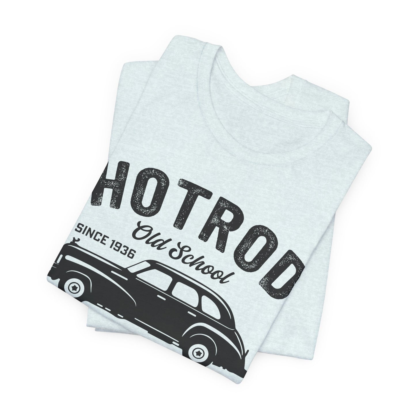 Hotrod, Old School - Unisex Jersey Short Sleeve Tee - 13035