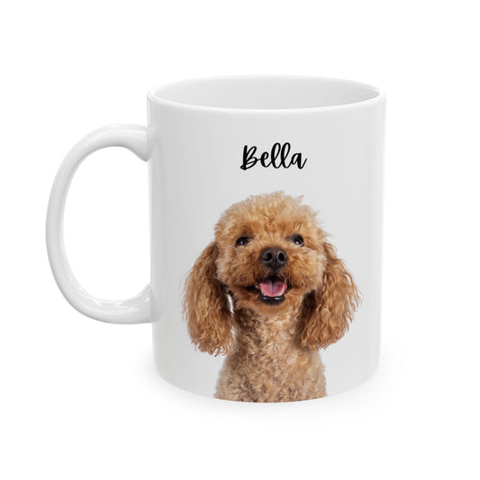 Personalised Ceramic Mug | Pet Lover Gift, Dog Coffee Cup - 14177