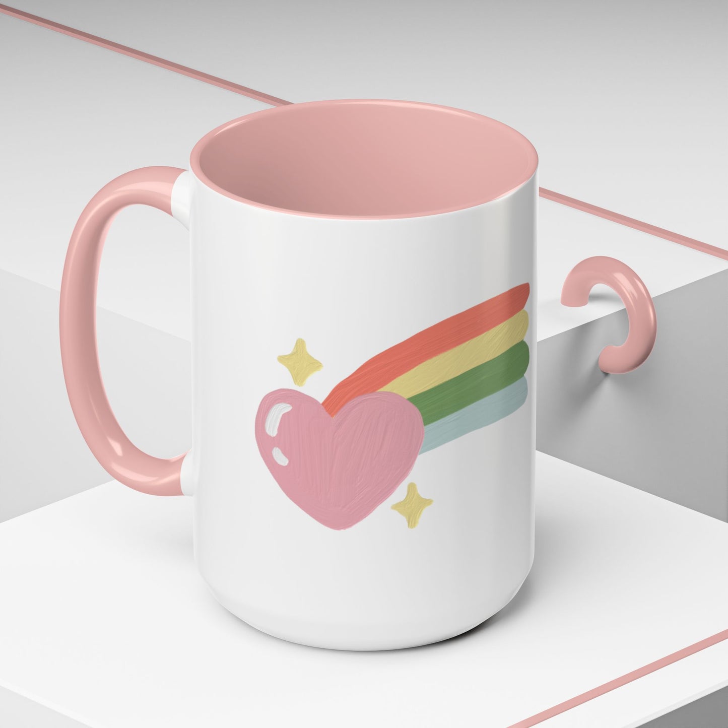 Love You - Accent Coffee Mug (11, 15oz) - 11190