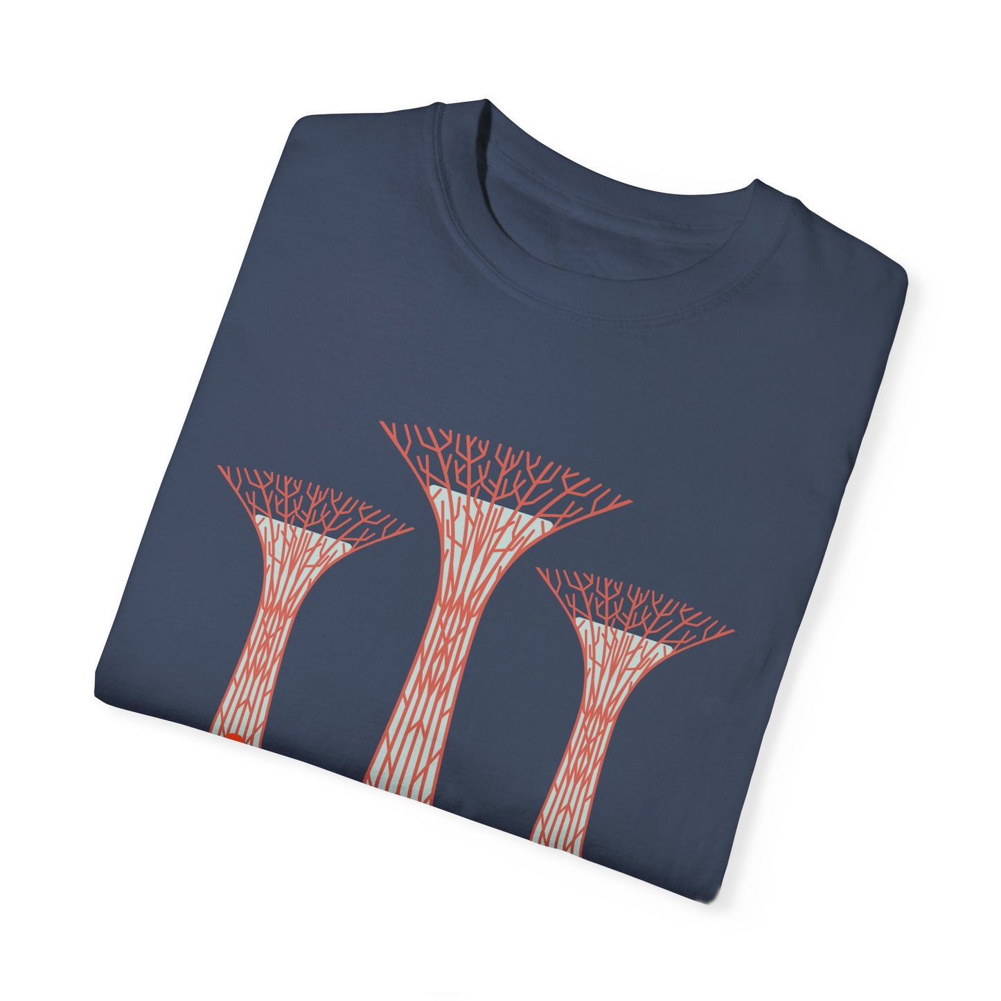 SingaporeT-Shirt - Casual Unisex Garment-Dyed Tee - 12085