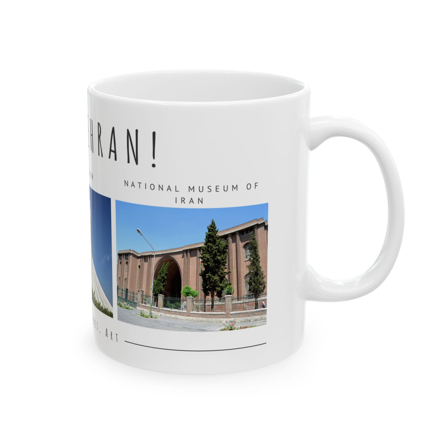 Hello Tehran! Ceramic Mug - 11oz & 15oz - 12171