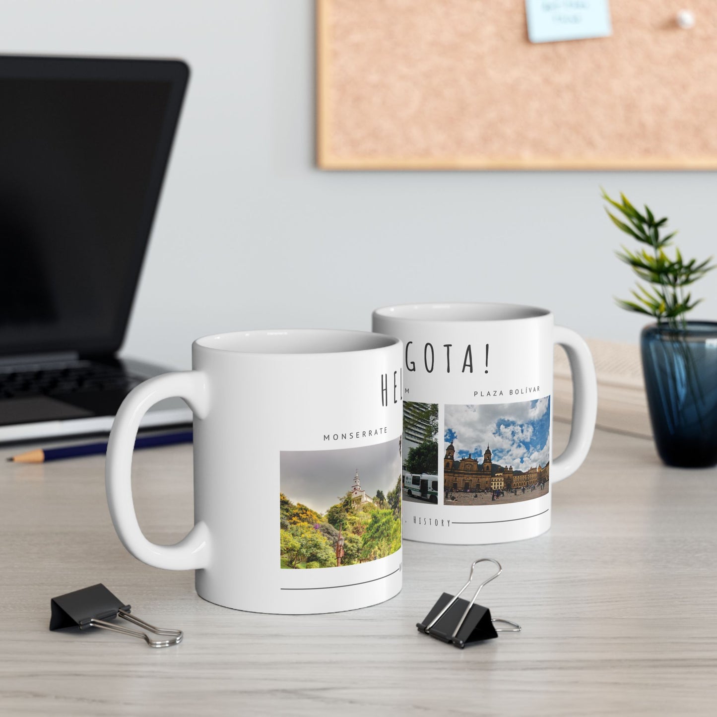 Hello Bogota! Ceramic Coffee Mug - 11oz & 15oz - 12175