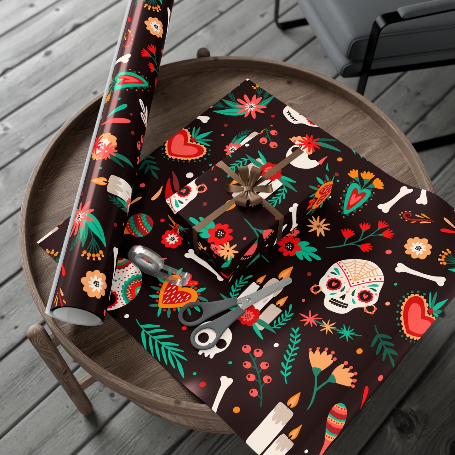 Black Ghost - Gift Wrap Papers - 13850