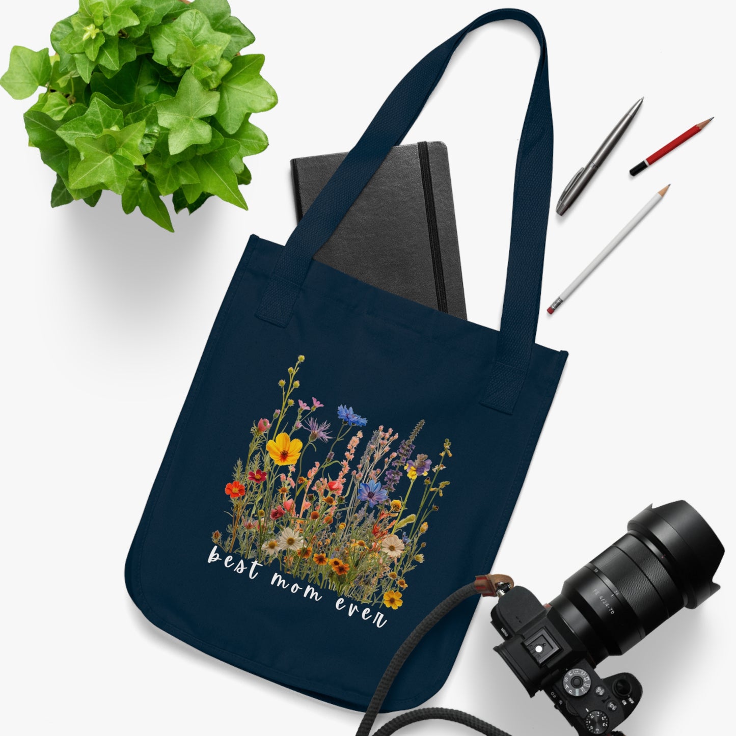 Best Mom Ever - Customized Organic Canvas Tote Bag