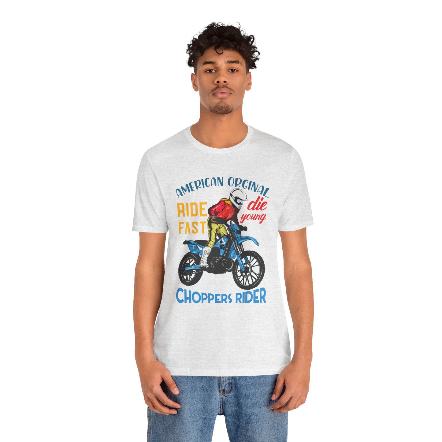 American Original,  Choppers Rider - Unisex Jersey Short Sleeve Tee - 13561