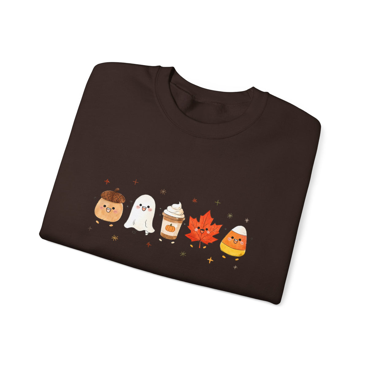 Cute Fall Harvest Sweatshirt, Ghost, Pumpkin Spice & Autumn Crewneck - 14534