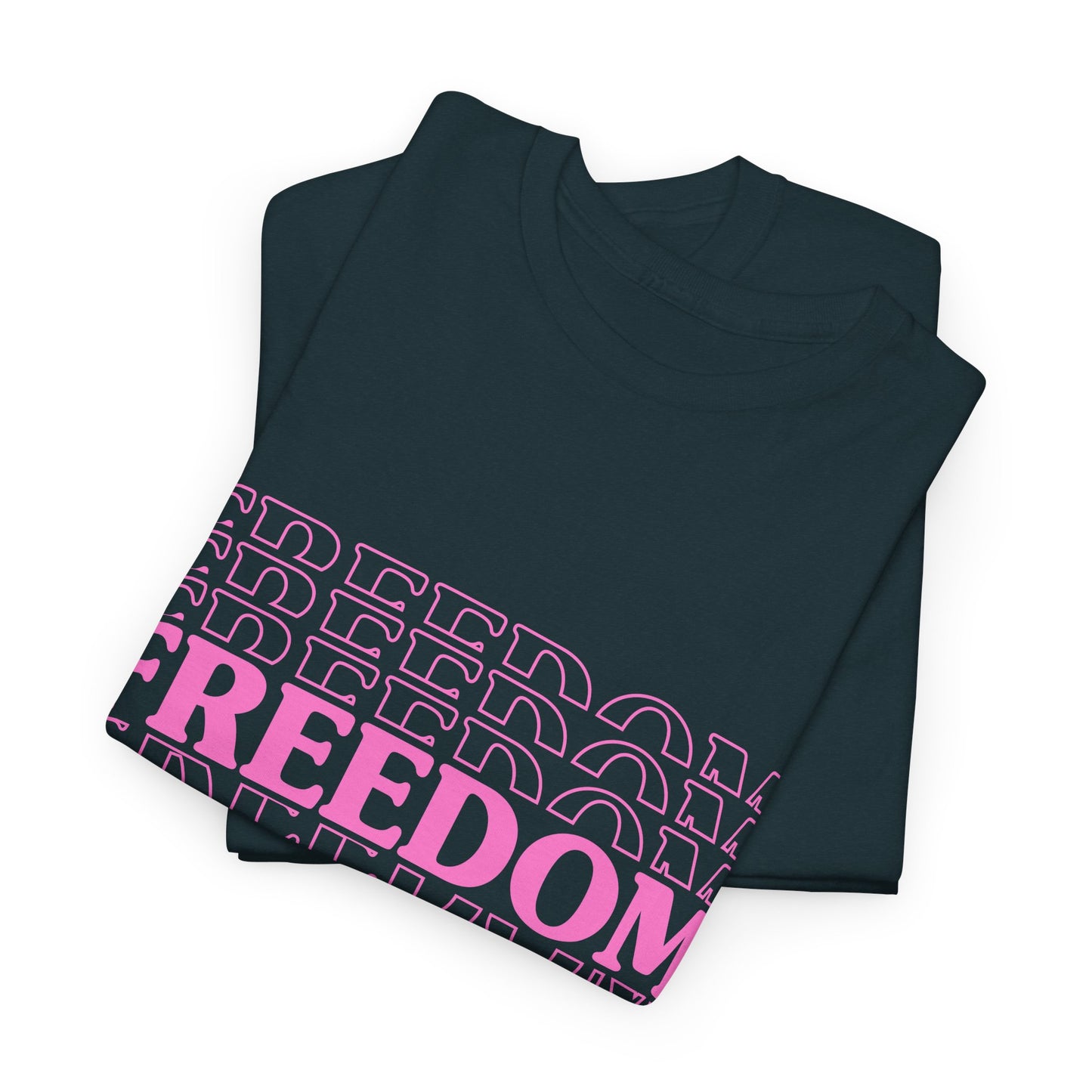 Bold Freedom Graphic Tee, Unisex Heavy Cotton Shirt, Casual Wear, Gift for Freedom Lovers, Statement T-Shirt, Everyday Essentials - 13518