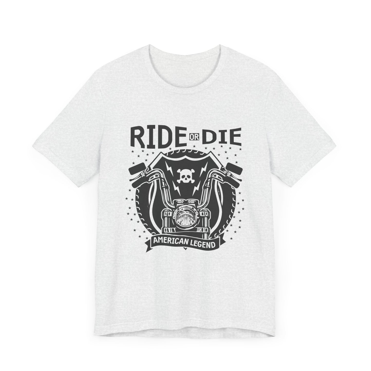 Ride or Die, American Legend - Unisex Jersey Short Sleeve Tee - 13261
