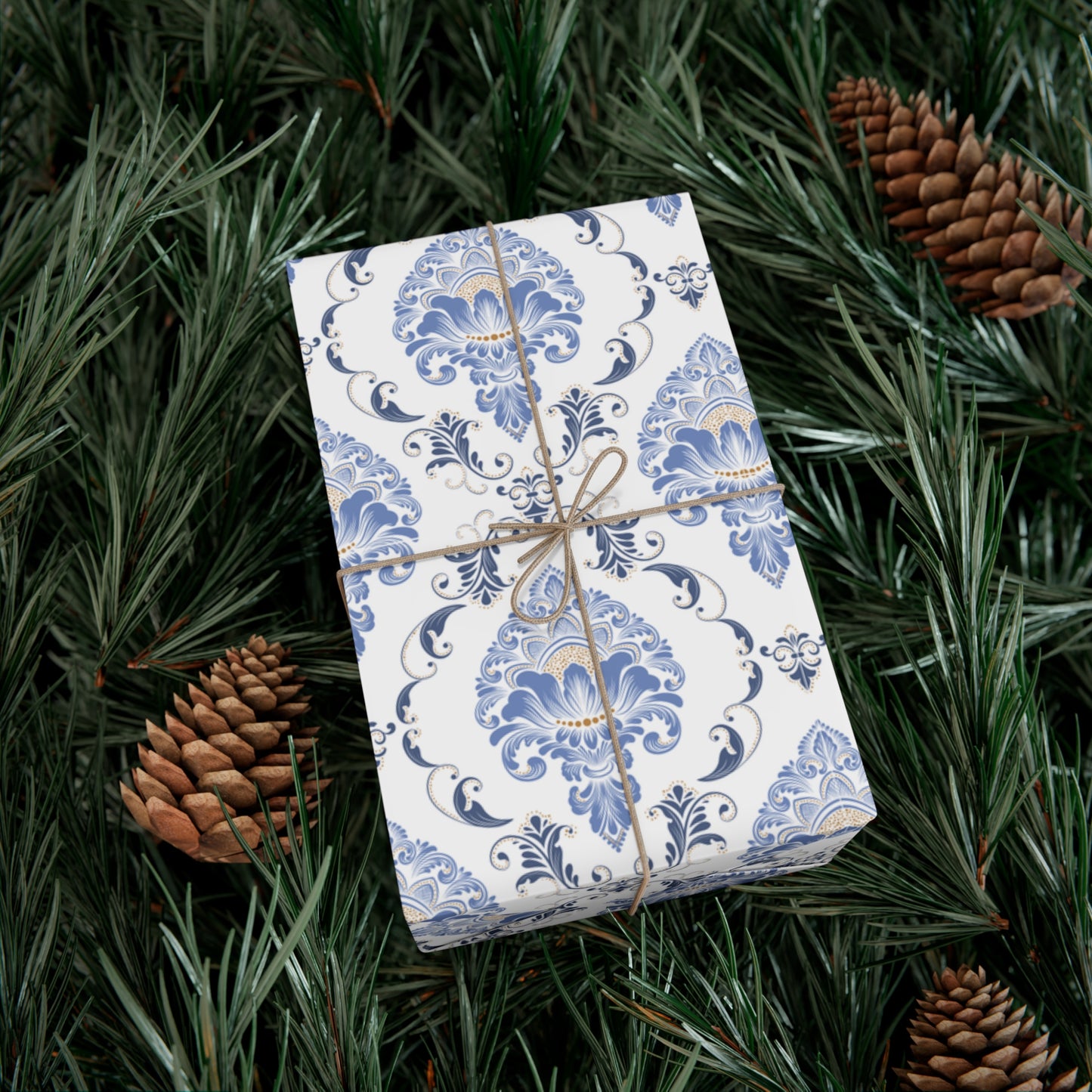 Light Blue Pattern - Gift Wrap Papers - 10311