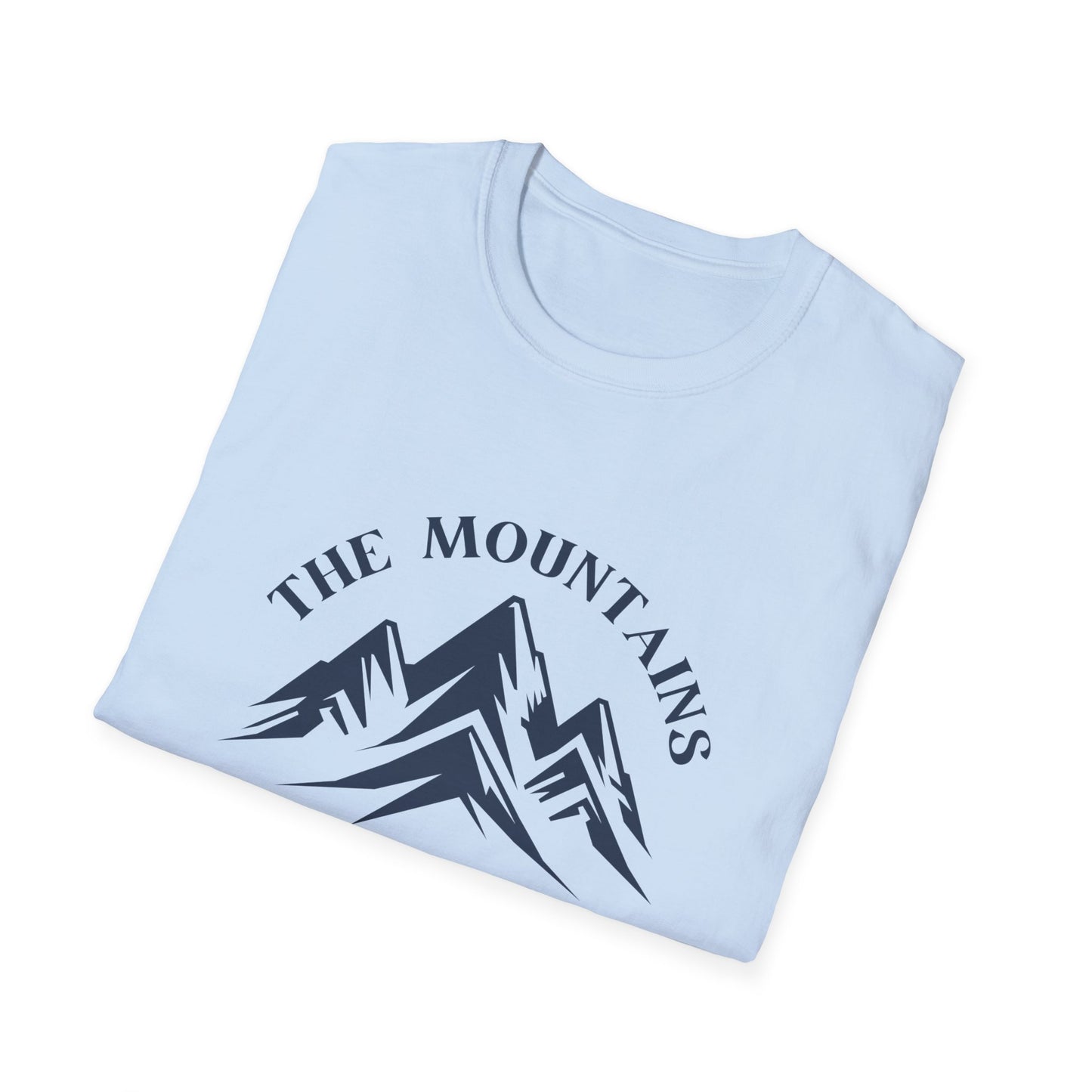 Mountains Are Calling - Unisex Softstyle T-Shirt - 10752