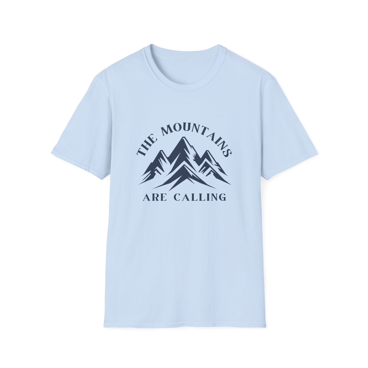 Mountains Are Calling - Unisex Softstyle T-Shirt - 10752