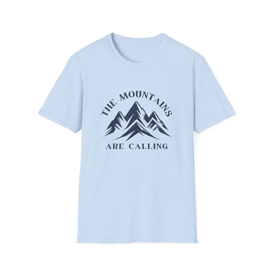 Mountains Are Calling - Unisex Softstyle T-Shirt - 10752