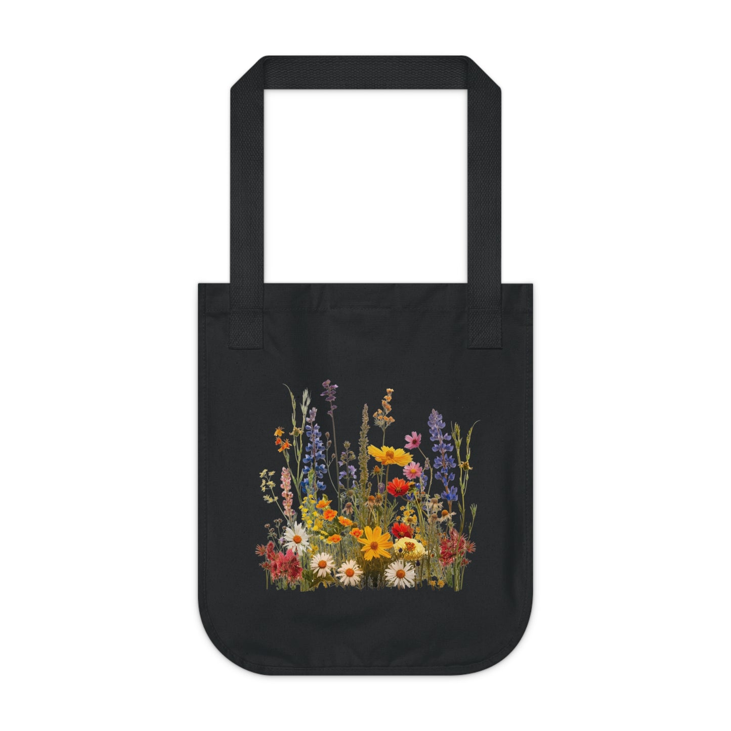 Wildflowers - Organic Canvas Tote Bag - 10444