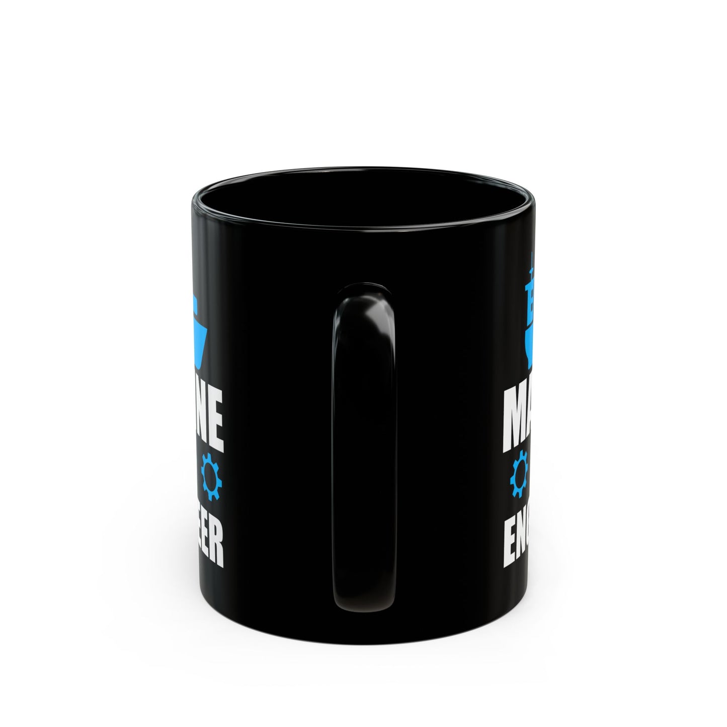 Marine Engineer - Black Mug (11oz, 15oz) - 13574
