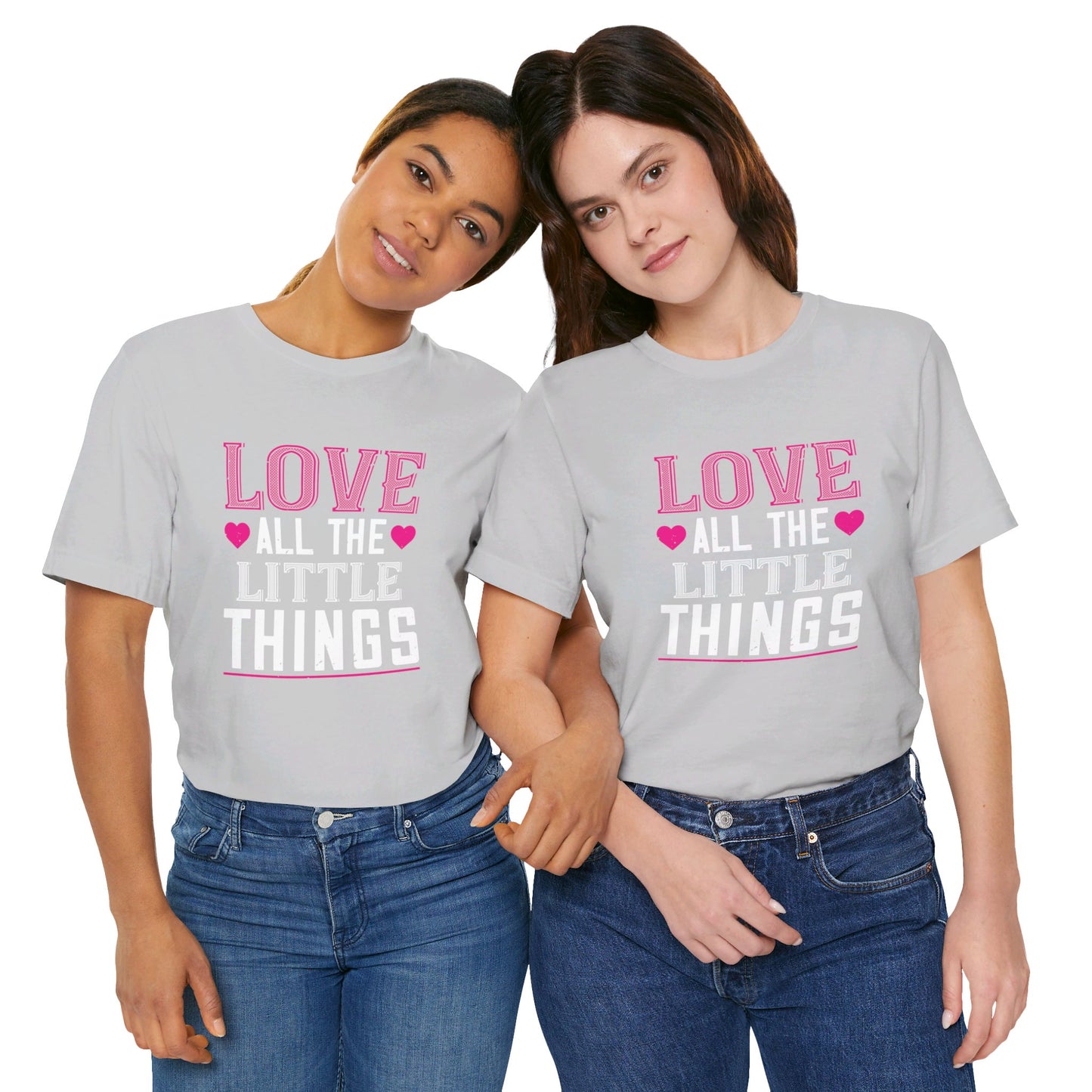 Love, All the Little Things - Unisex Jersey Short Sleeve Tee