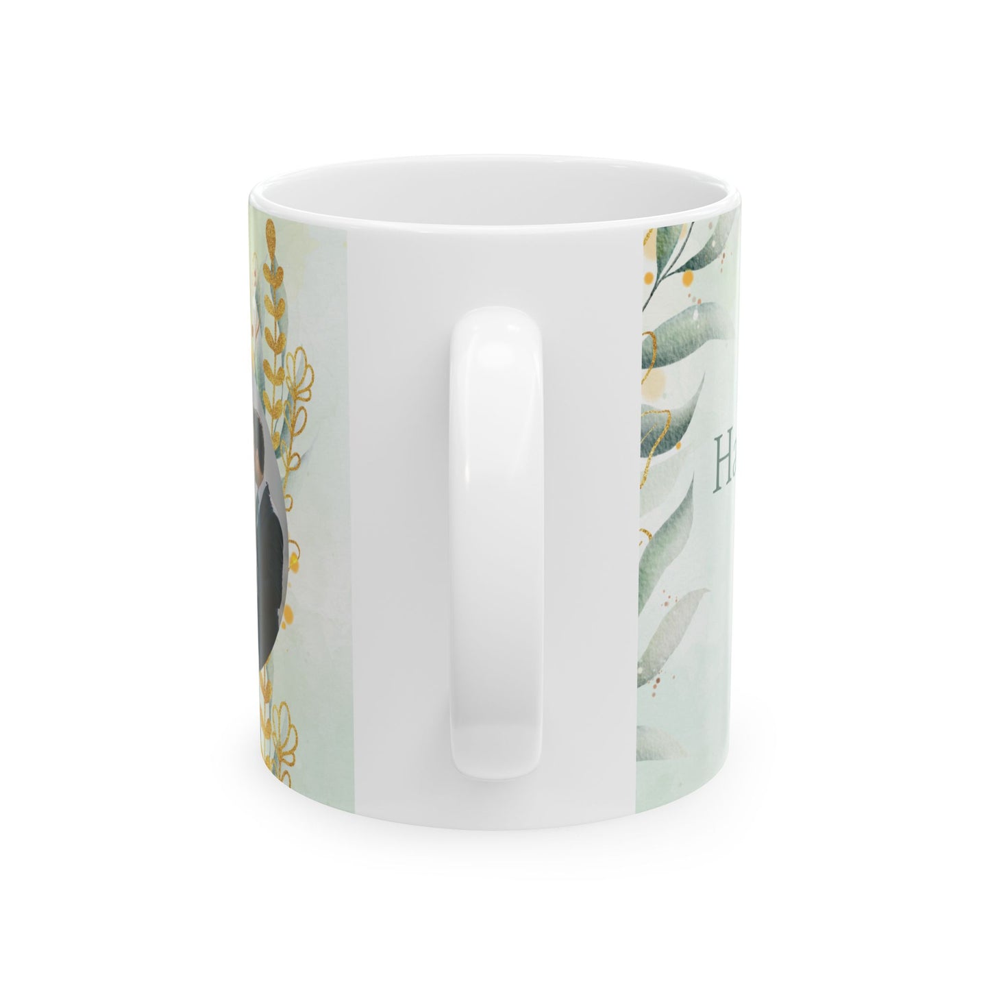 Happy Wedding, Details Customizable - Ceramic Mug, (11oz, 15oz) - 11067