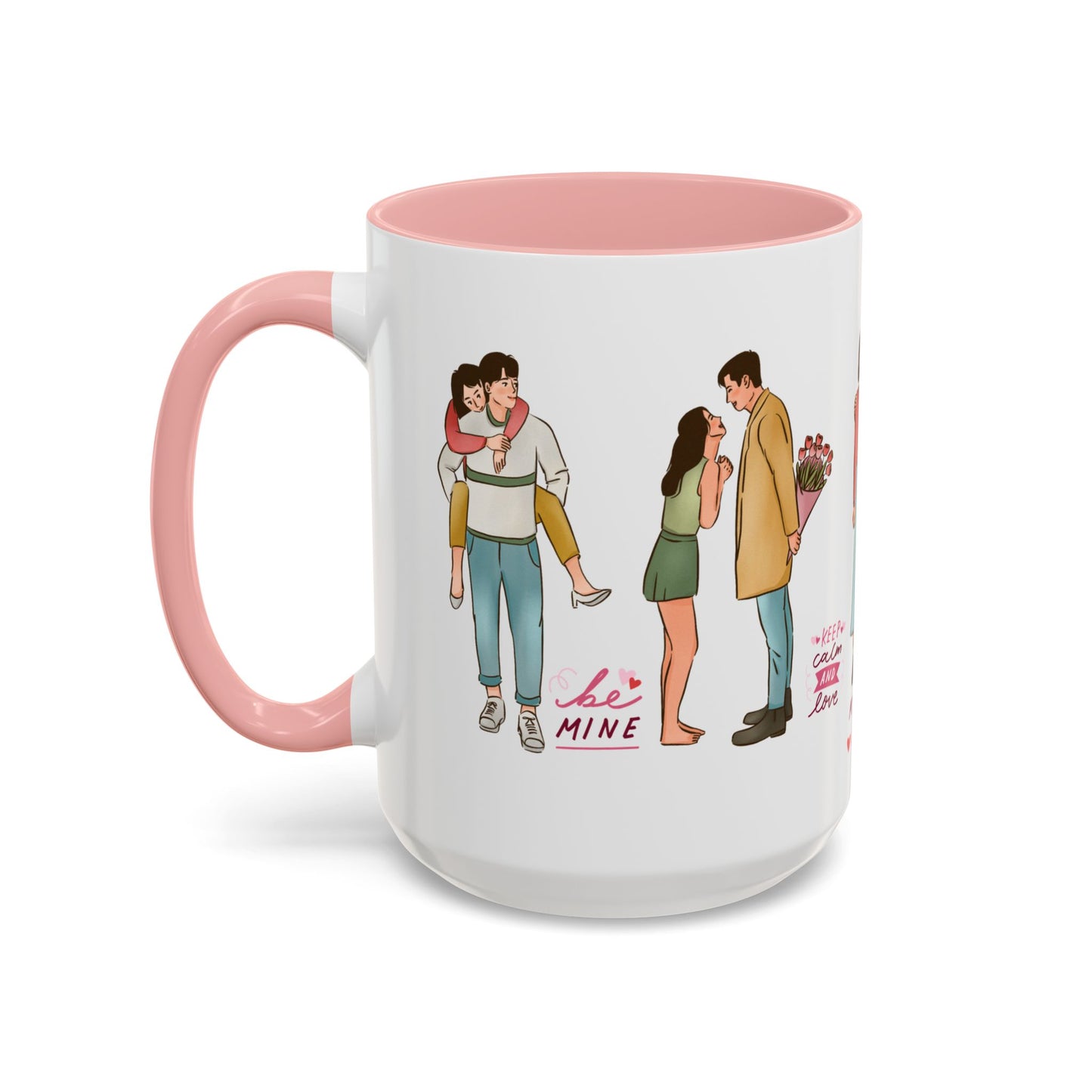 My Heart is Yours - Accent Coffee Mug (11, 15oz) - 11576