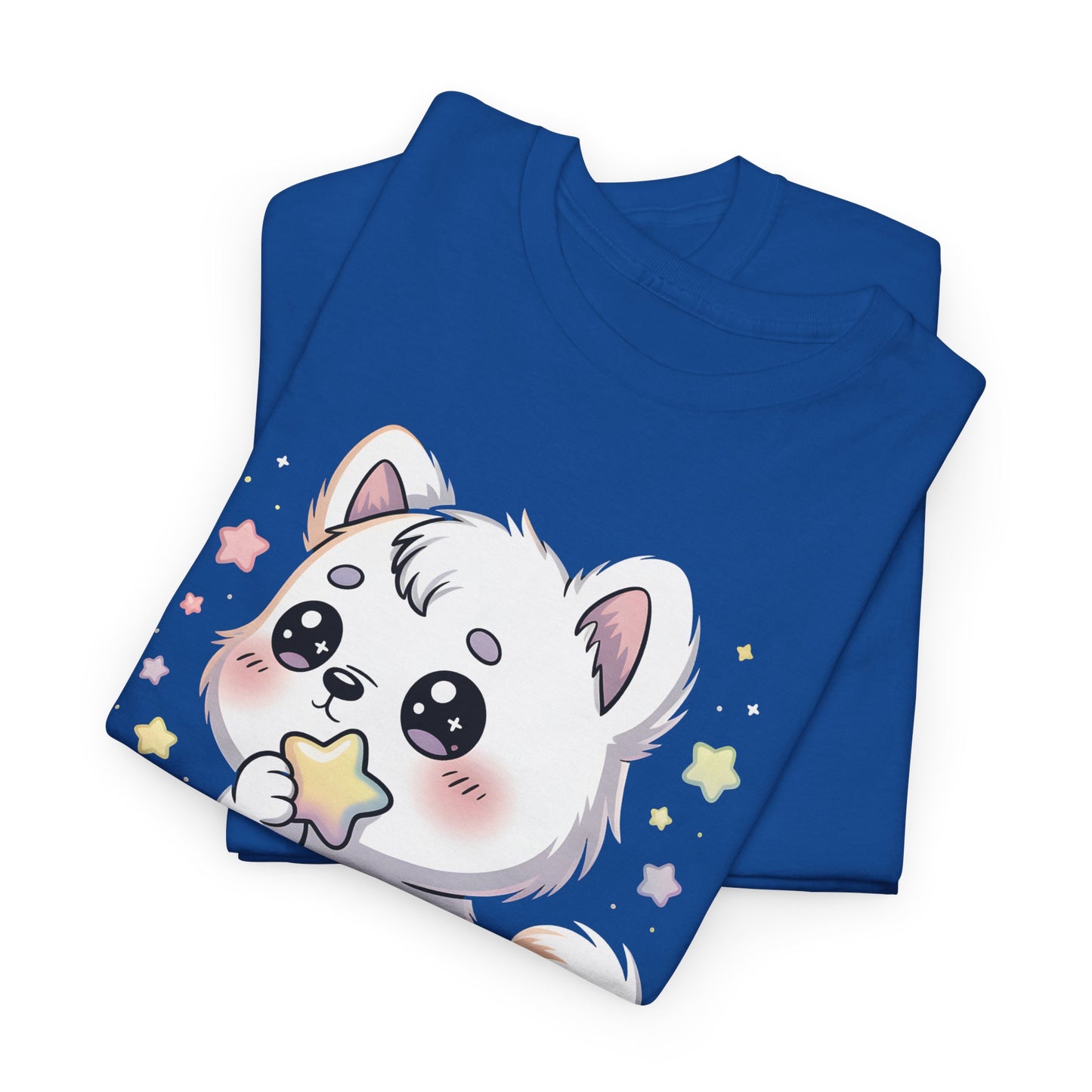 Cute Kitten T-Shirt – “Wish Upon a Paw” Kawaii Cat Tee Gift - 14851