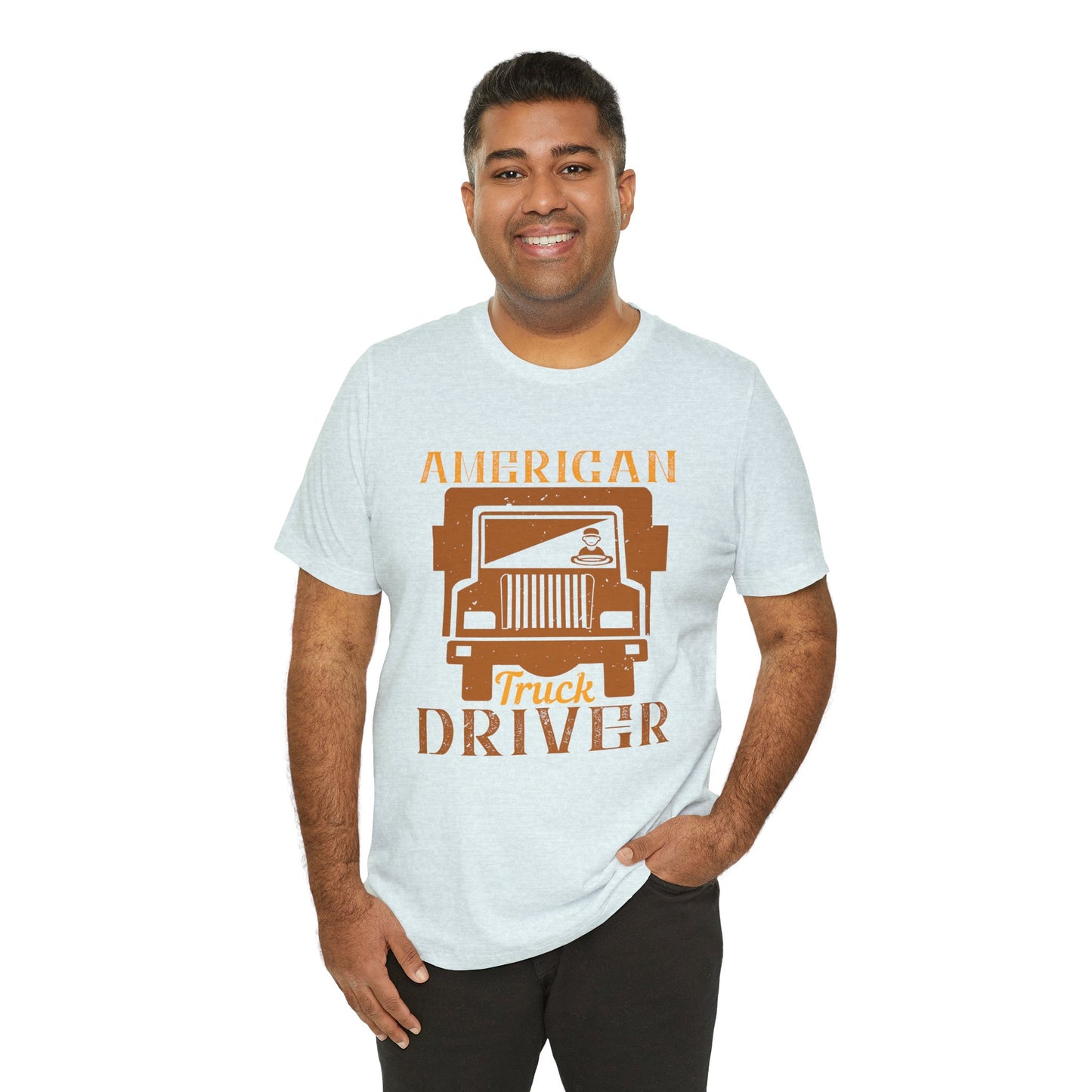 American Truck Driver - Unisex Jersey Short Sleeve Tee - 11400