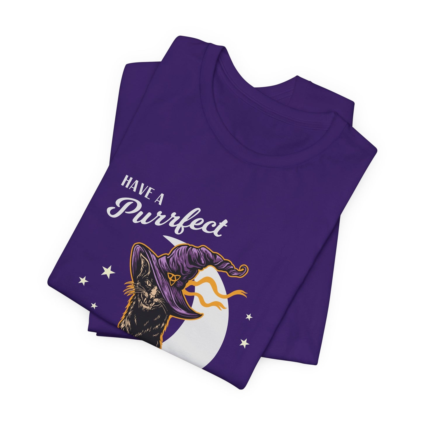 Have A Purfect Halloween - Unisex Jersey Short Sleeve Tee