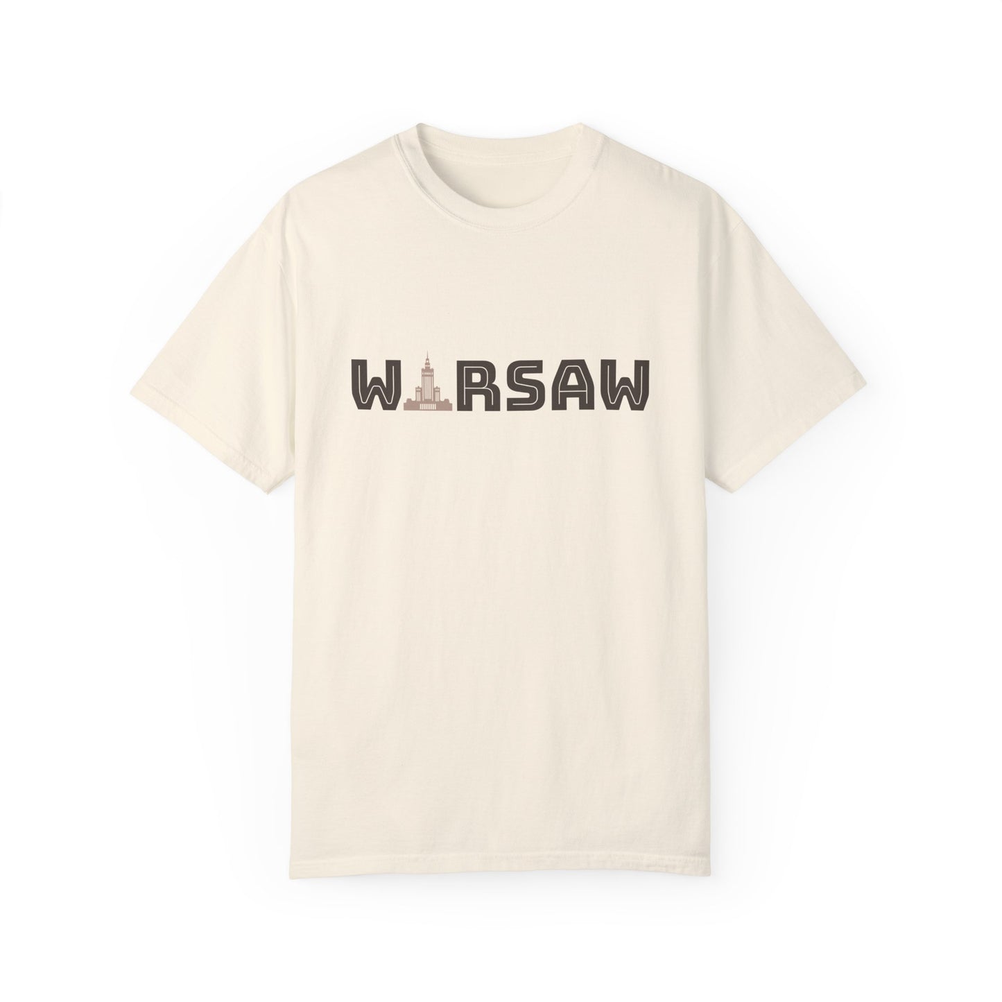 Warsaw City Graphic Unisex T-Shirt – Perfect for Travelers and Locals - 12141