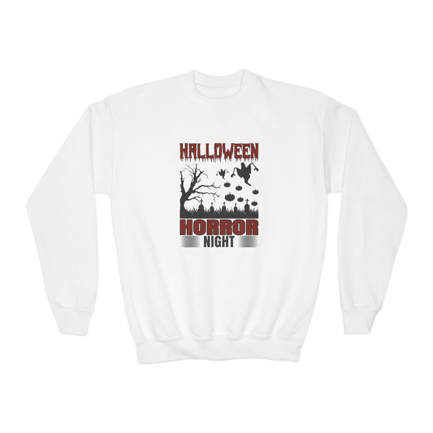 Halloween Horror Night - Youth Crewneck Sweatshirt