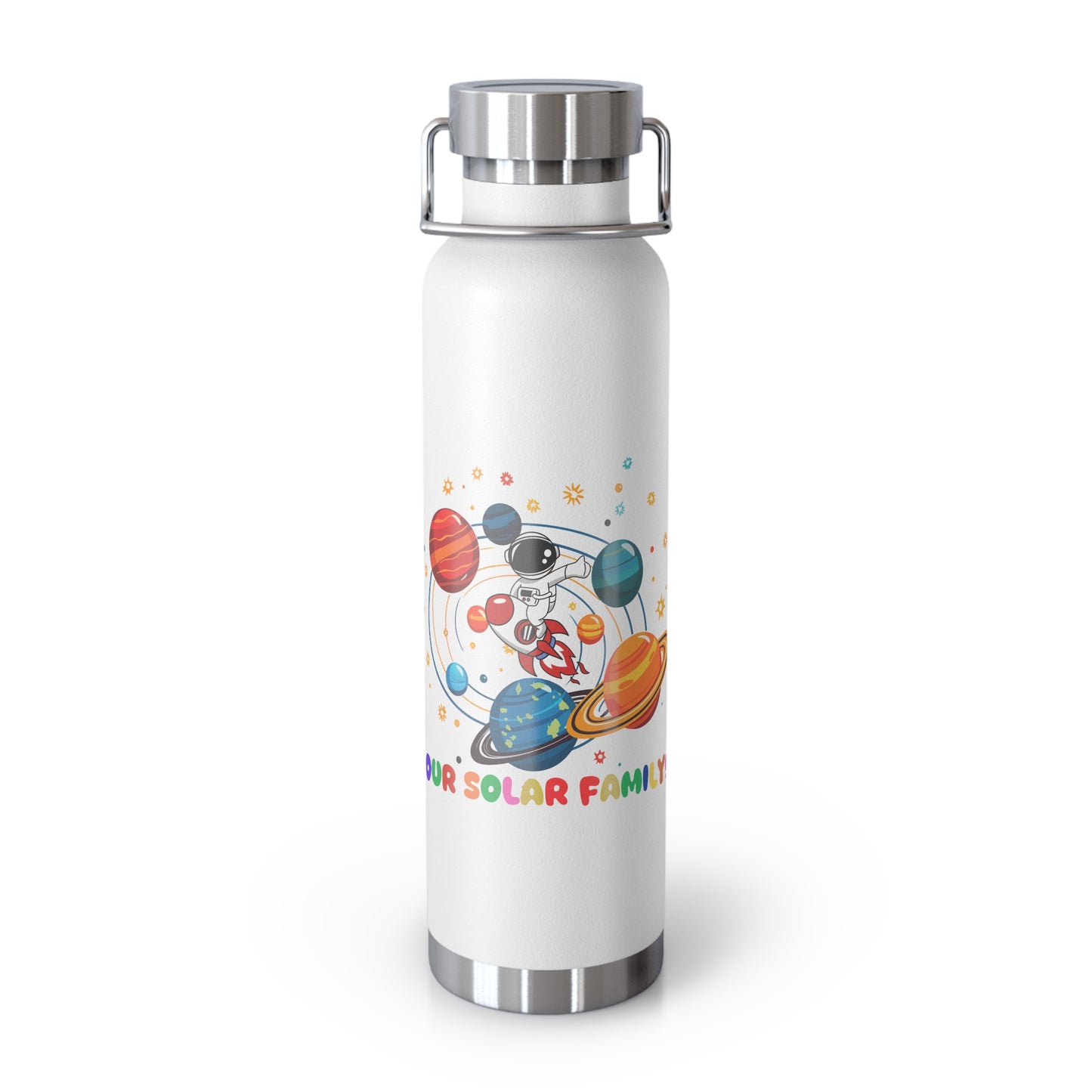 Our Solar Family! - Copper Vacuum Insulated Bottle, 22oz - 11299