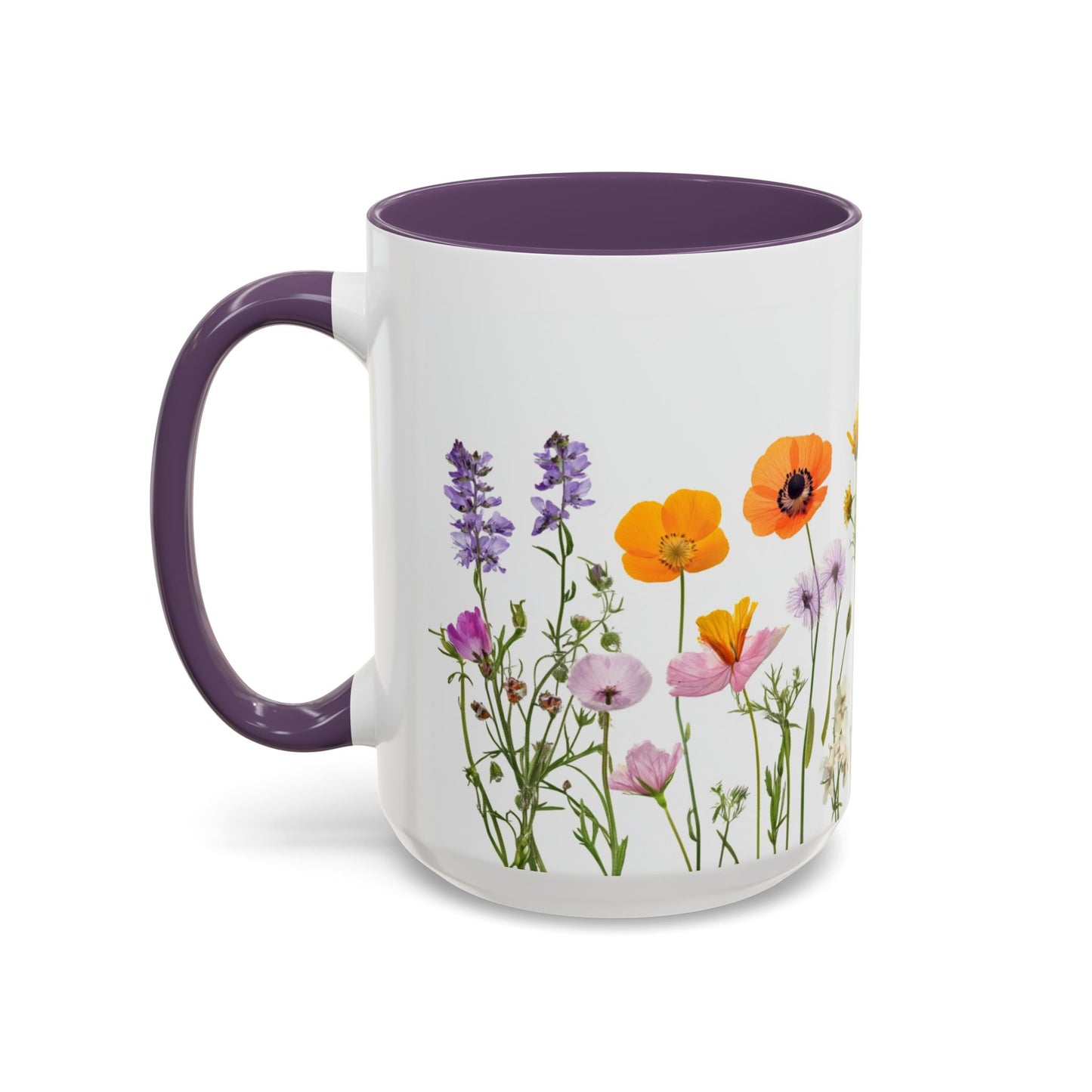 Wild Flowers - Accent Coffee Mug (11, 15oz) - 10401