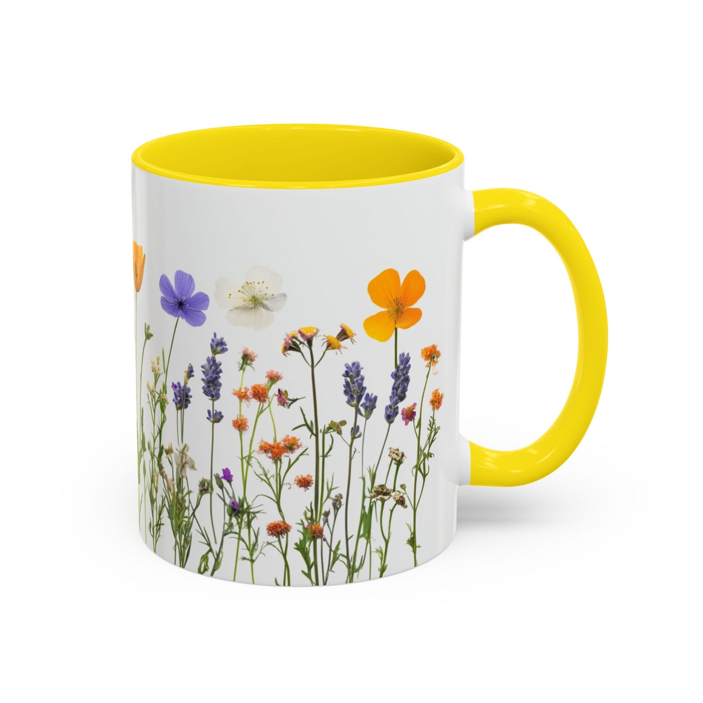 Wild Flowers - Accent Coffee Mug (11, 15oz) - 10401