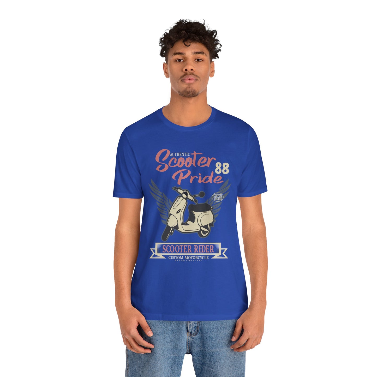 Authentic Scooter Pride - Unisex Jersey Short Sleeve Tee - 13300