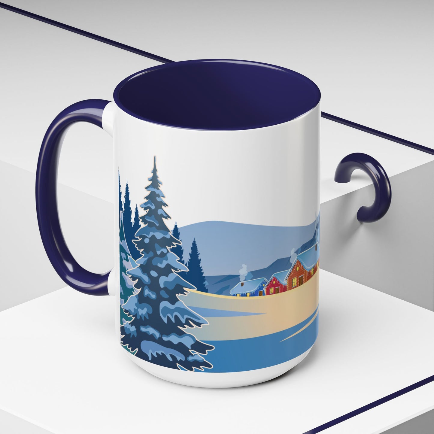 Winter Day - Accent Coffee Mug (11, 15oz) - 10440