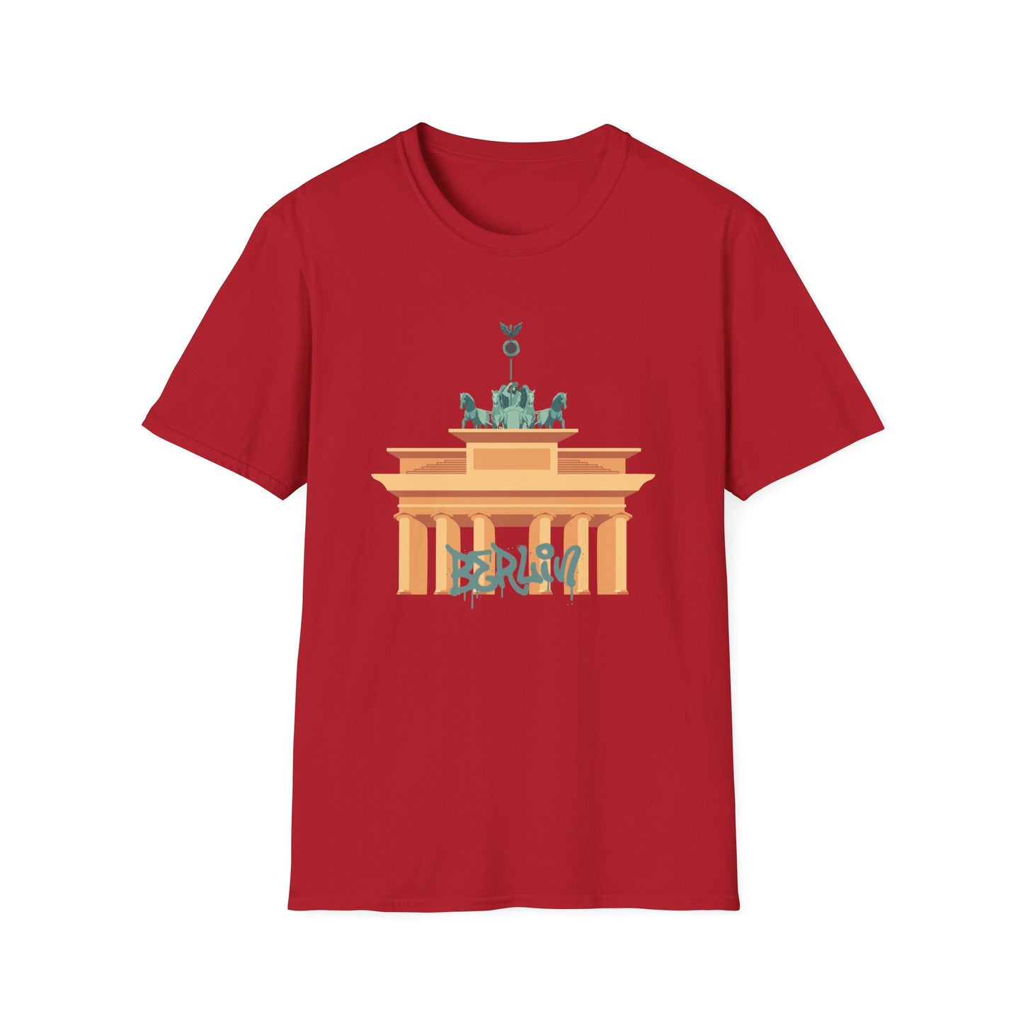 Berlin Unisex Softstyle T-Shirt - 12084