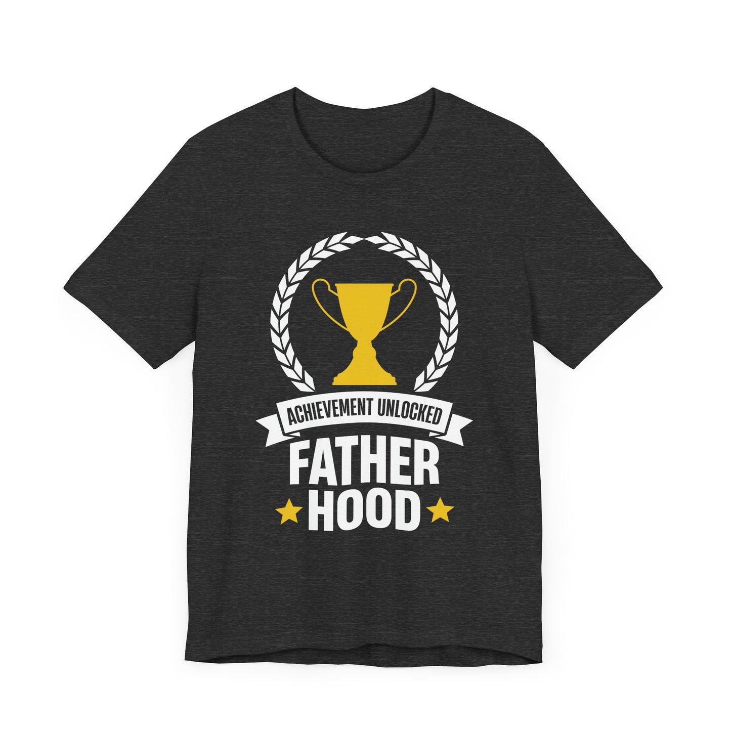 Achievement Unlocked, Fatherhood - Unisex Jersey Short Sleeve Tee - 13726