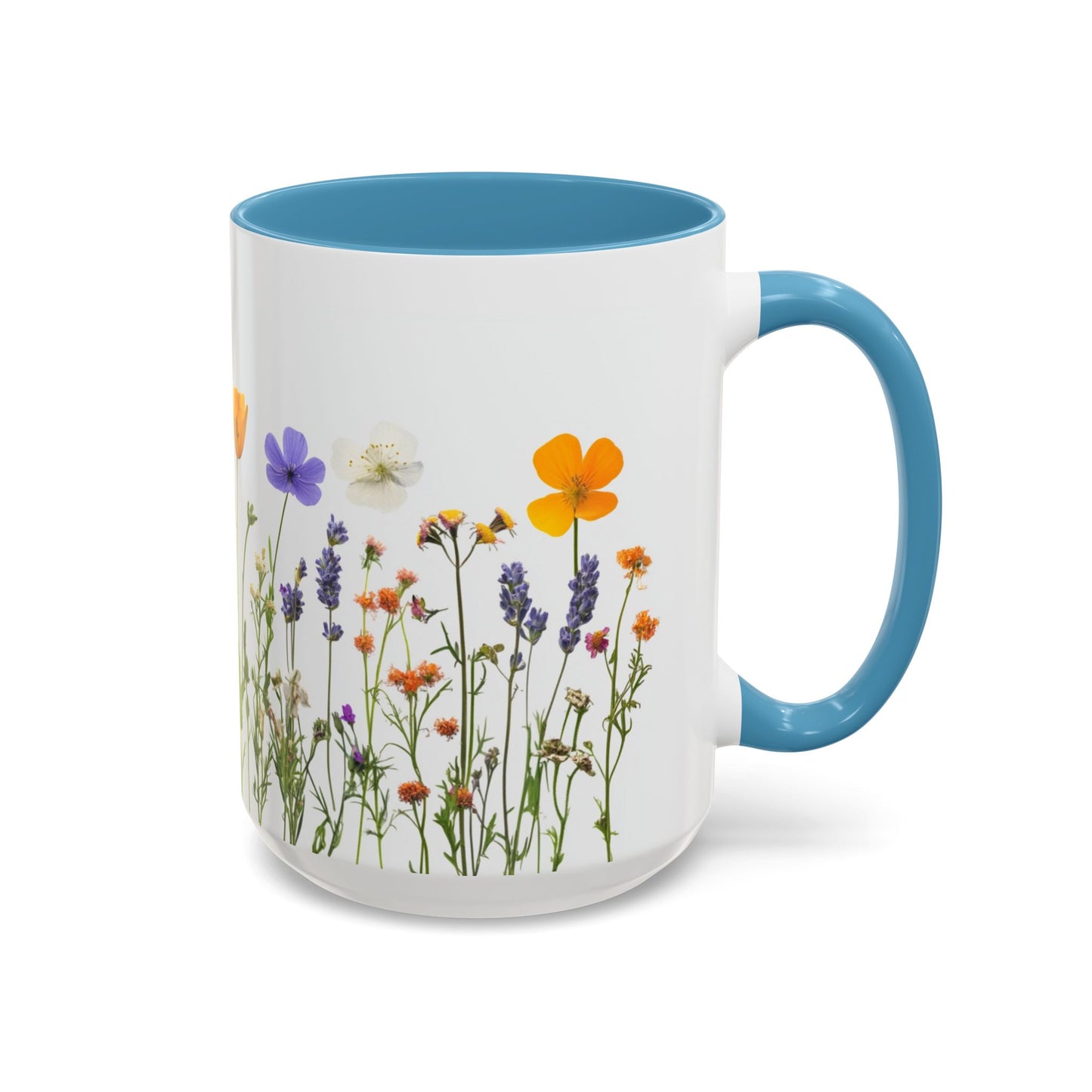 Wild Flowers - Accent Coffee Mug (11, 15oz) - 10401